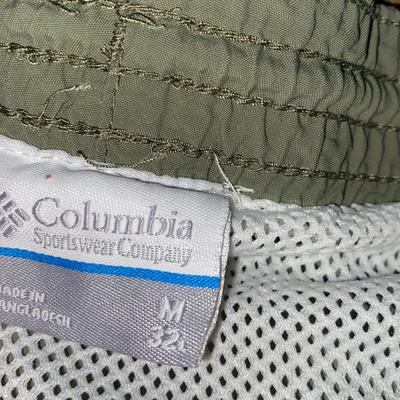 Columbia green shorts size 32 - Picture 6 of 9
